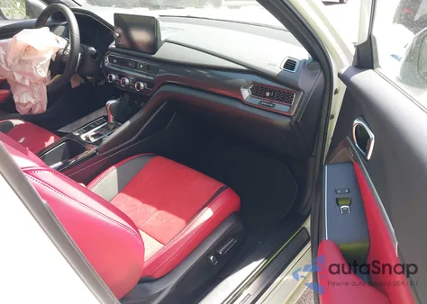 2025 Acura Integra A-Spec Technology из США, поврежденный, VIN 19UDE4H68SA003164